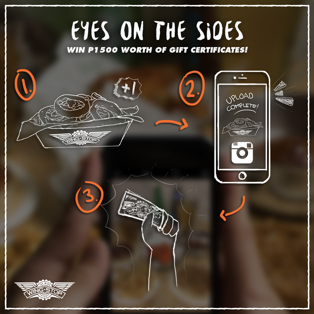 Wingstop Eyes on the Sides Instagram Contest