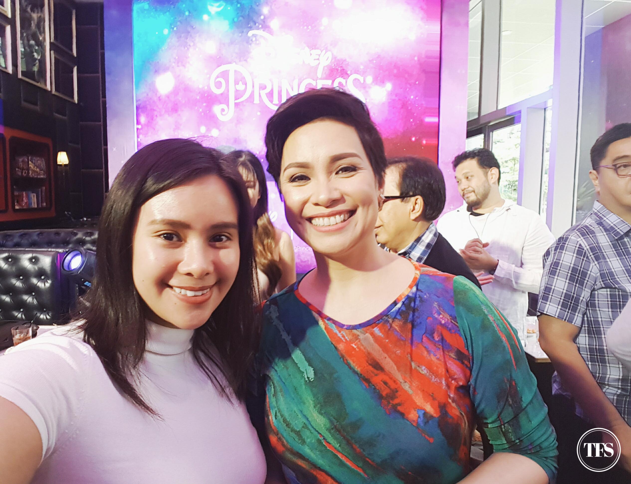 with Lea Salonga