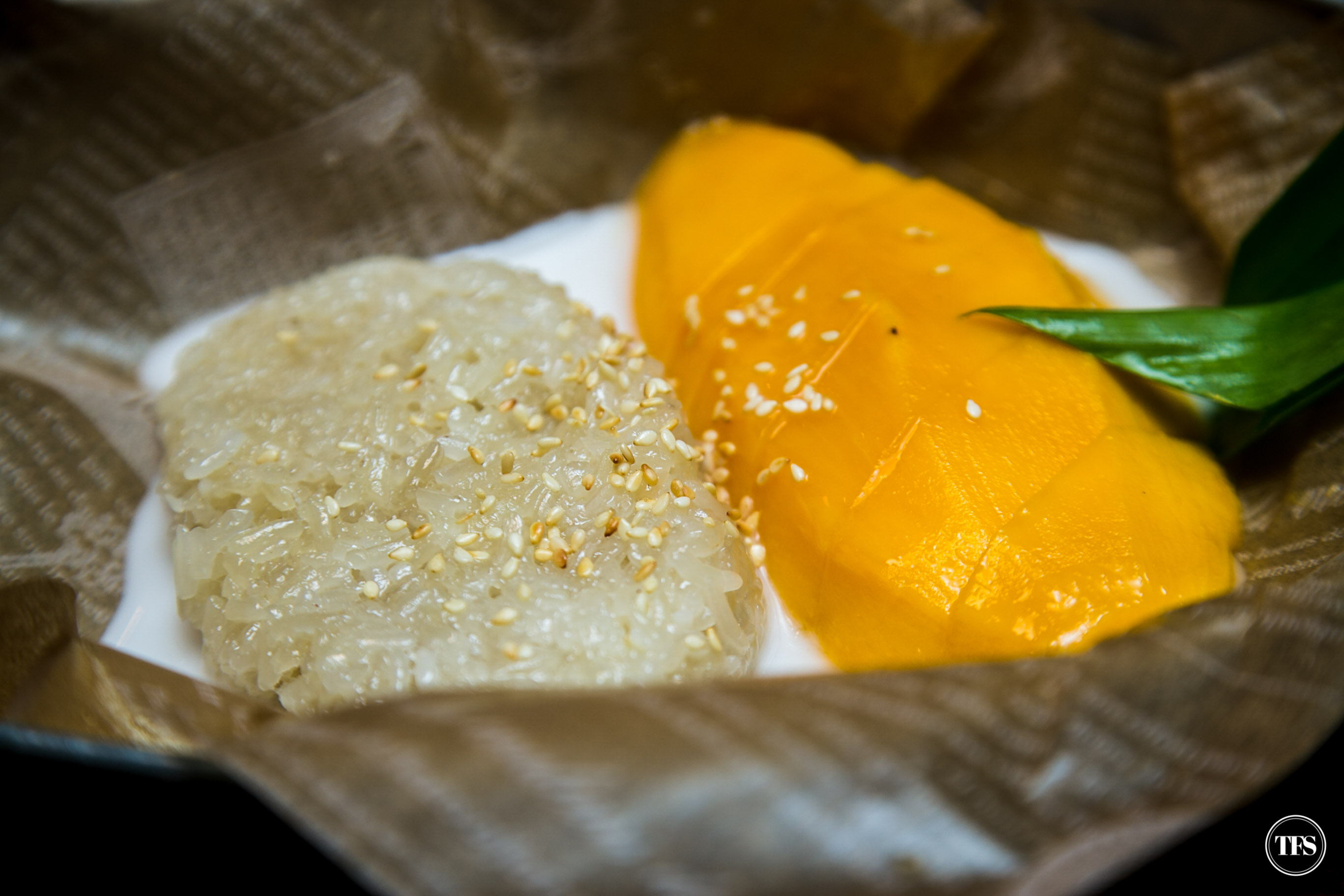 siam thai sticky rice mango