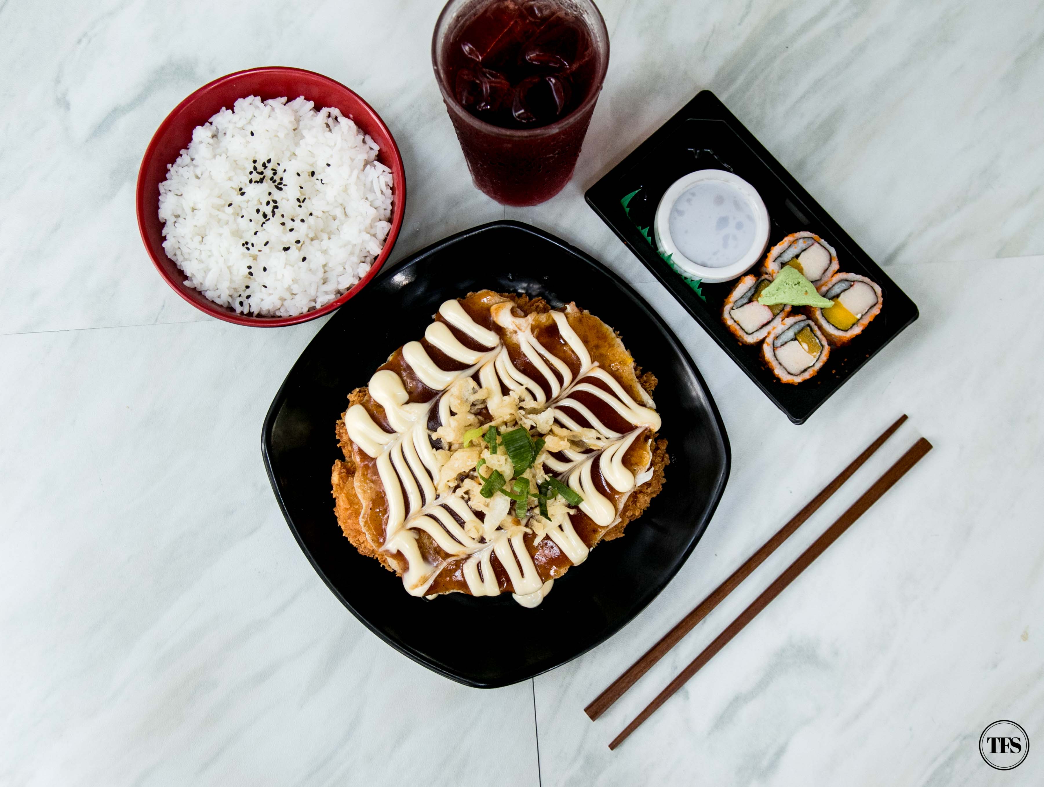 tokyo tokyo chicken katsu okonomiyaki